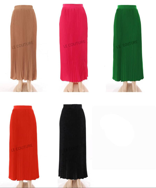 Pleated Midi Skirt – Easy Style, Everyday Comfort
